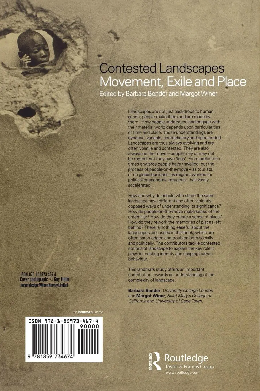 Rückseite: 9781859734674 | Contested Landscapes | Movement, Exile and Place | Bender (u. a.)