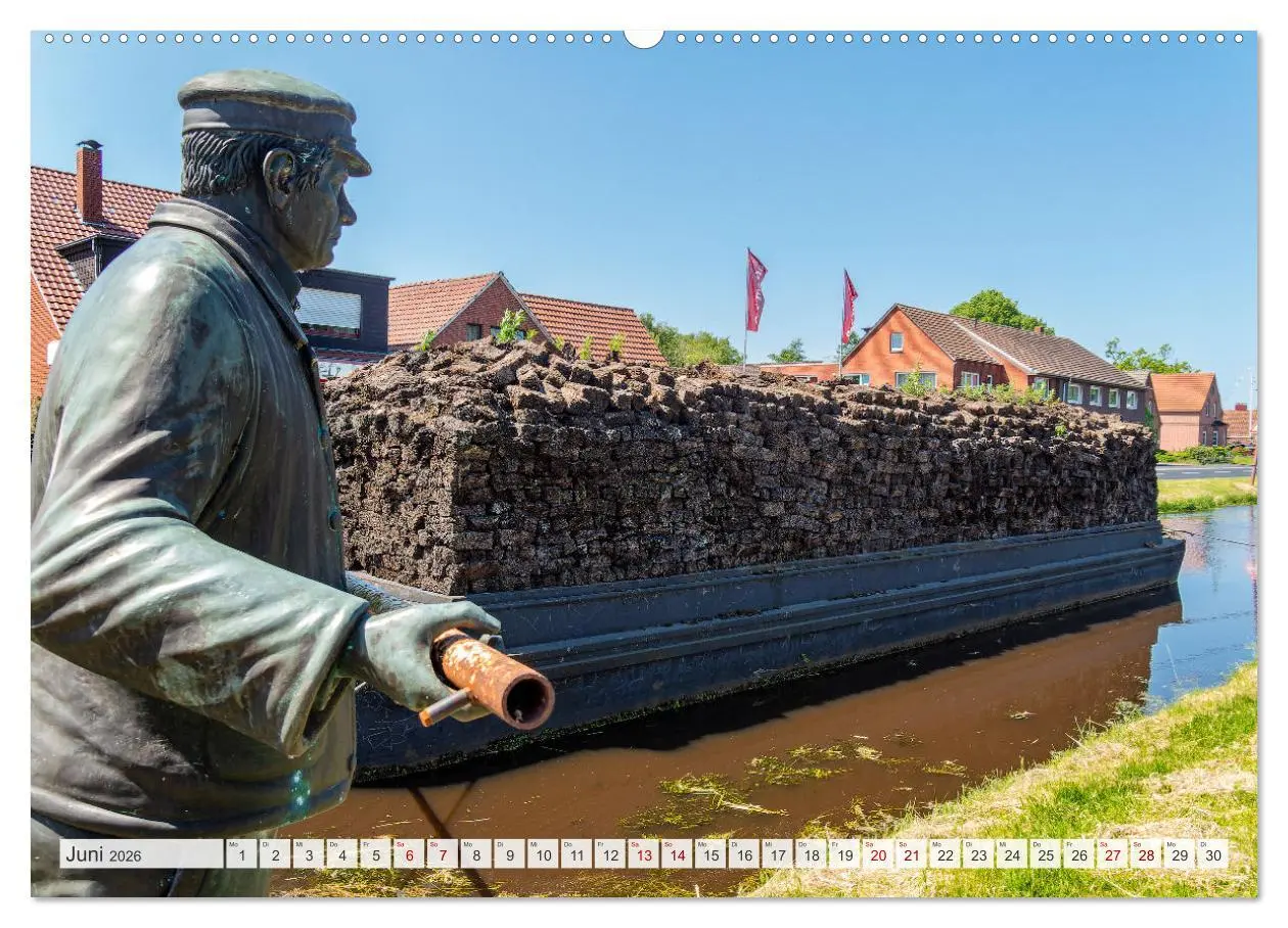 Bild: 9783457594674 | Rund um Papenburg (Wandkalender 2026 DIN A2 quer), CALVENDO...