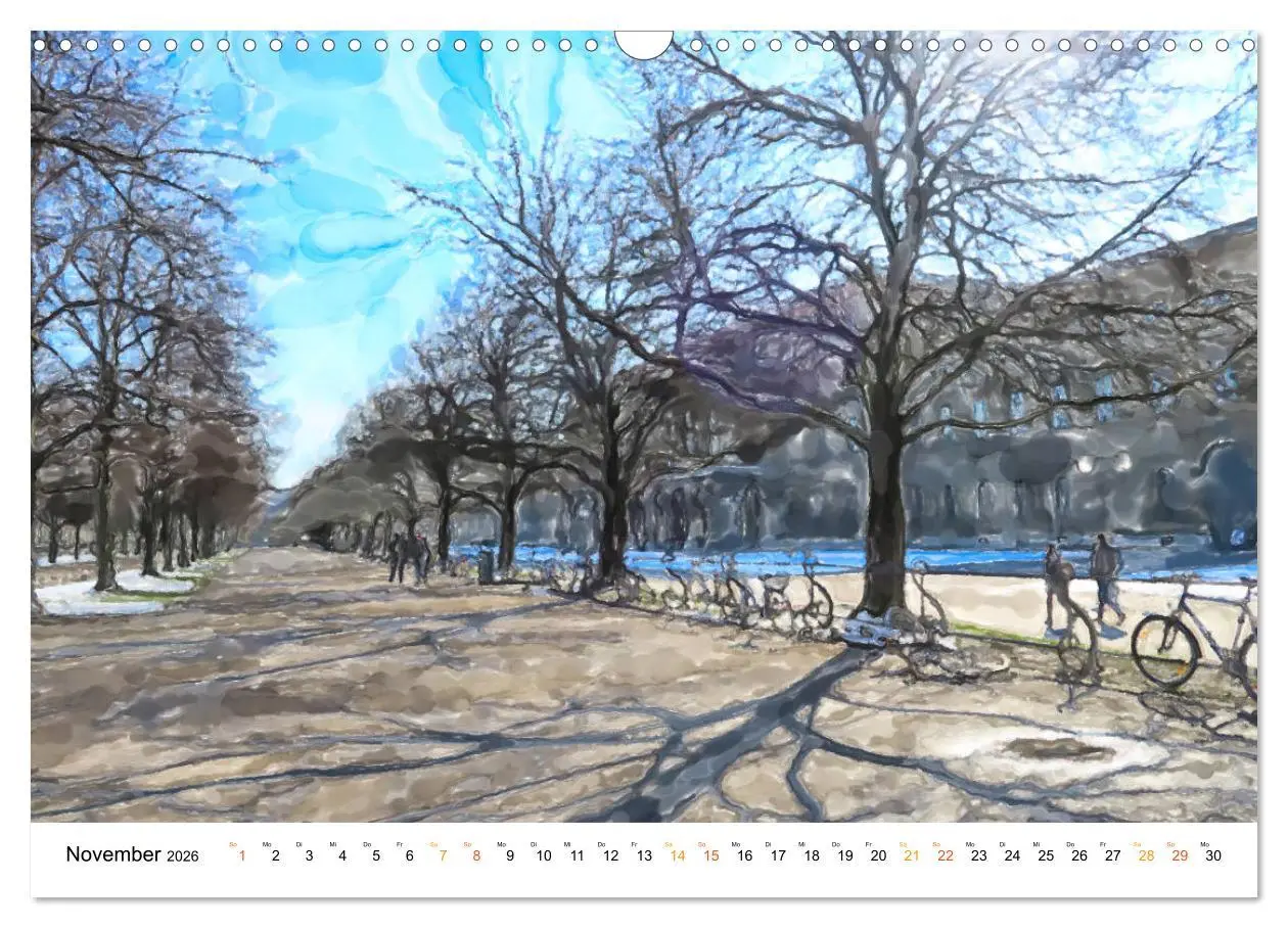 Bild: 9783457734674 | München - Bayerns Landeshauptstadt in Aquarellfarben (Wandkalender...