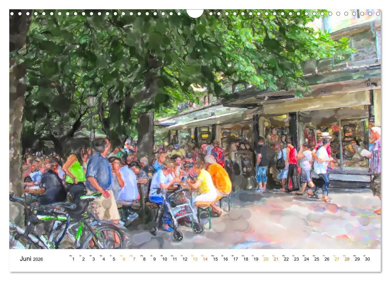 Bild: 9783457734674 | München - Bayerns Landeshauptstadt in Aquarellfarben (Wandkalender...