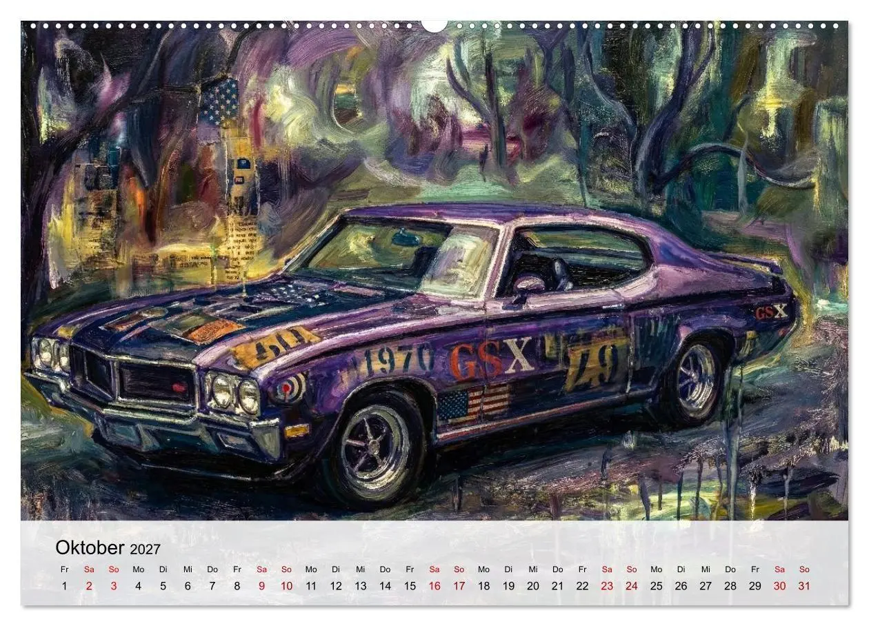 Bild: 9783516754674 | Steroide auf vier Rädern (Wandkalender 2027 DIN A2 quer), CALVENDO...