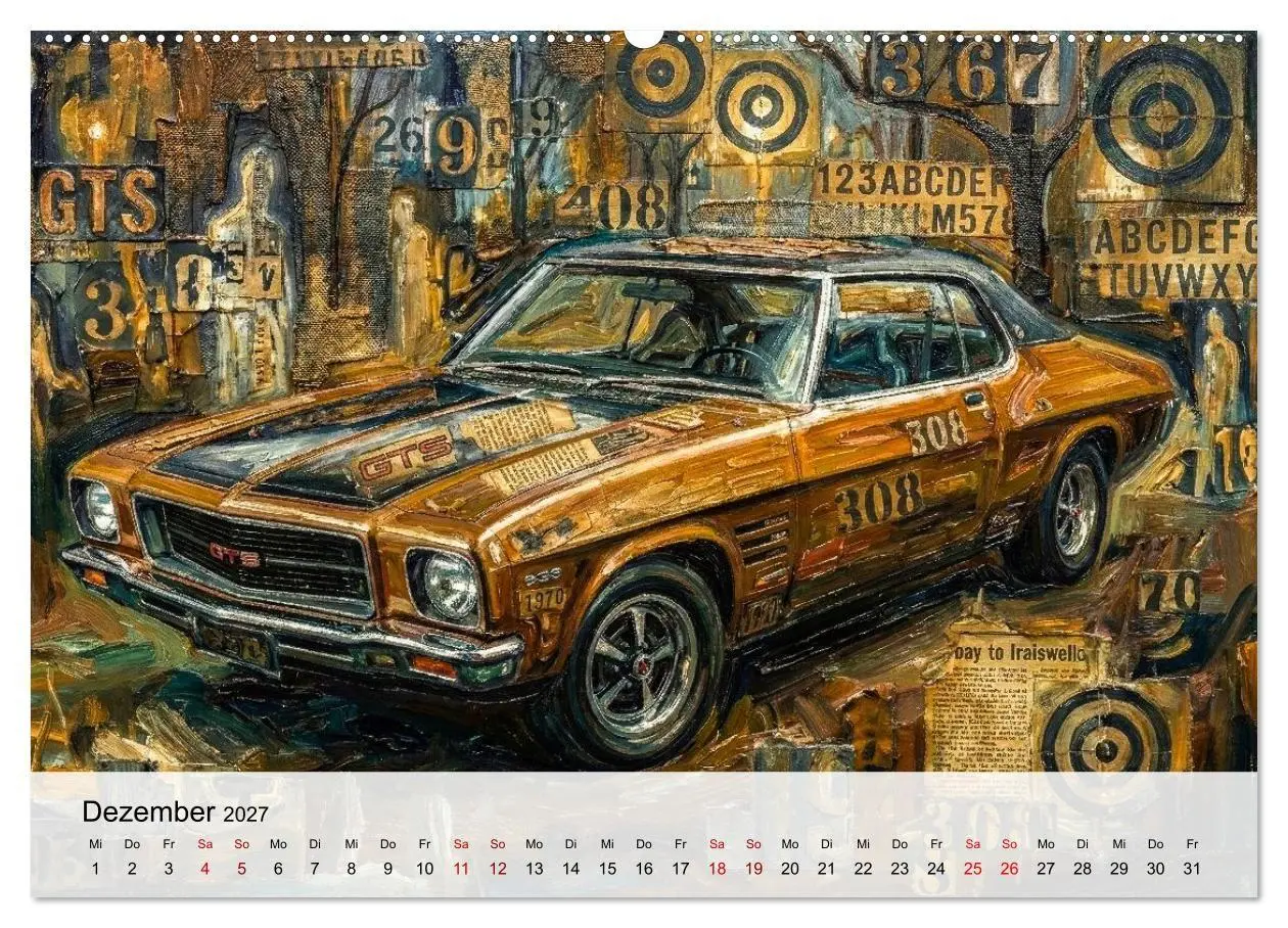 Bild: 9783516754674 | Steroide auf vier Rädern (Wandkalender 2027 DIN A2 quer), CALVENDO...