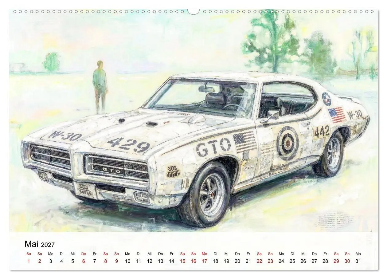 Bild: 9783516754674 | Steroide auf vier Rädern (Wandkalender 2027 DIN A2 quer), CALVENDO...