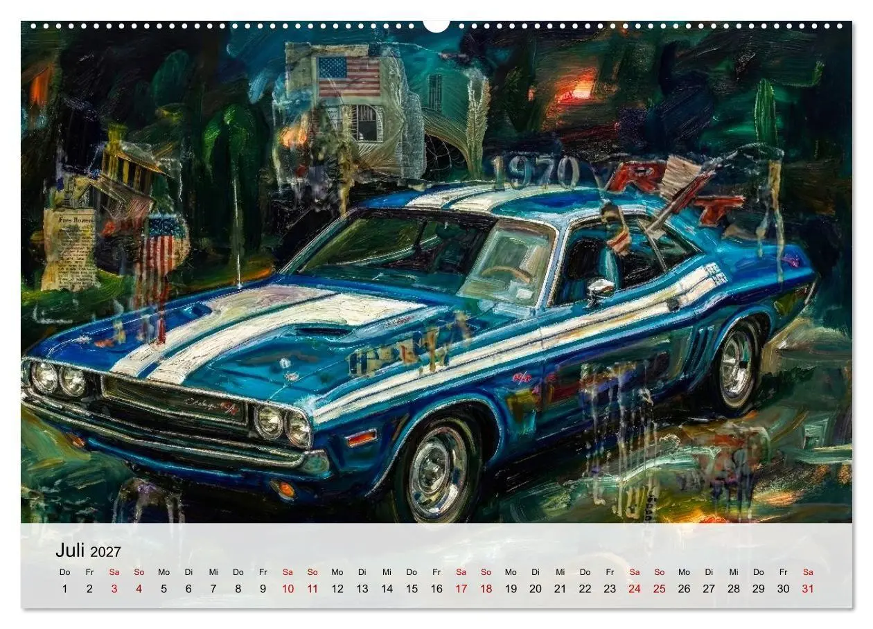 Bild: 9783516754674 | Steroide auf vier Rädern (Wandkalender 2027 DIN A2 quer), CALVENDO...