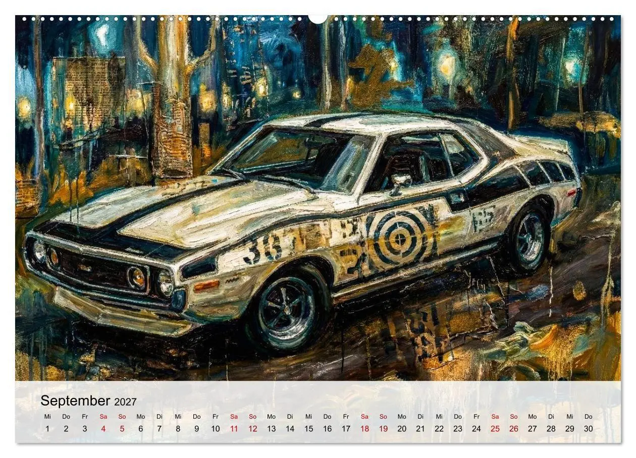 Bild: 9783516754674 | Steroide auf vier Rädern (Wandkalender 2027 DIN A2 quer), CALVENDO...