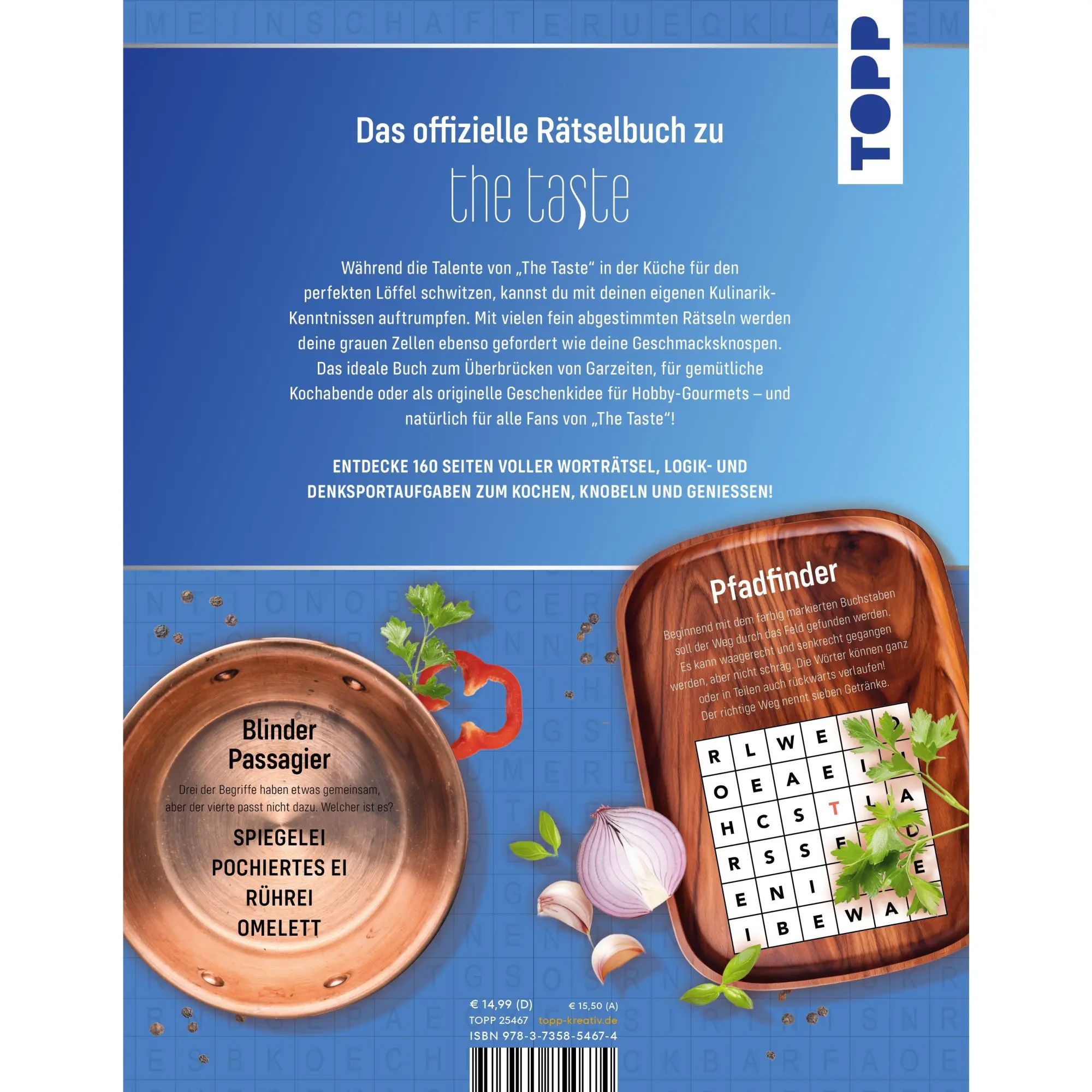 Bild: 9783735854674 | The Taste - Rätsel für Genießer | Stefan Heine | Taschenbuch | 160 S.