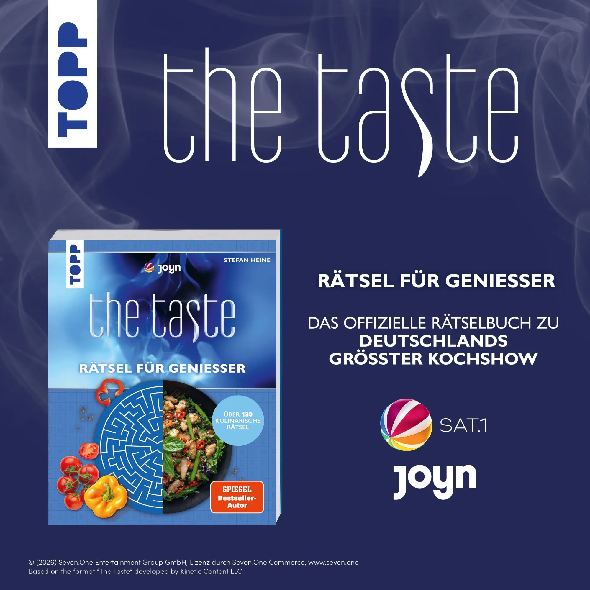 Bild: 9783735854674 | The Taste - Rätsel für Genießer | Stefan Heine | Taschenbuch | 160 S.