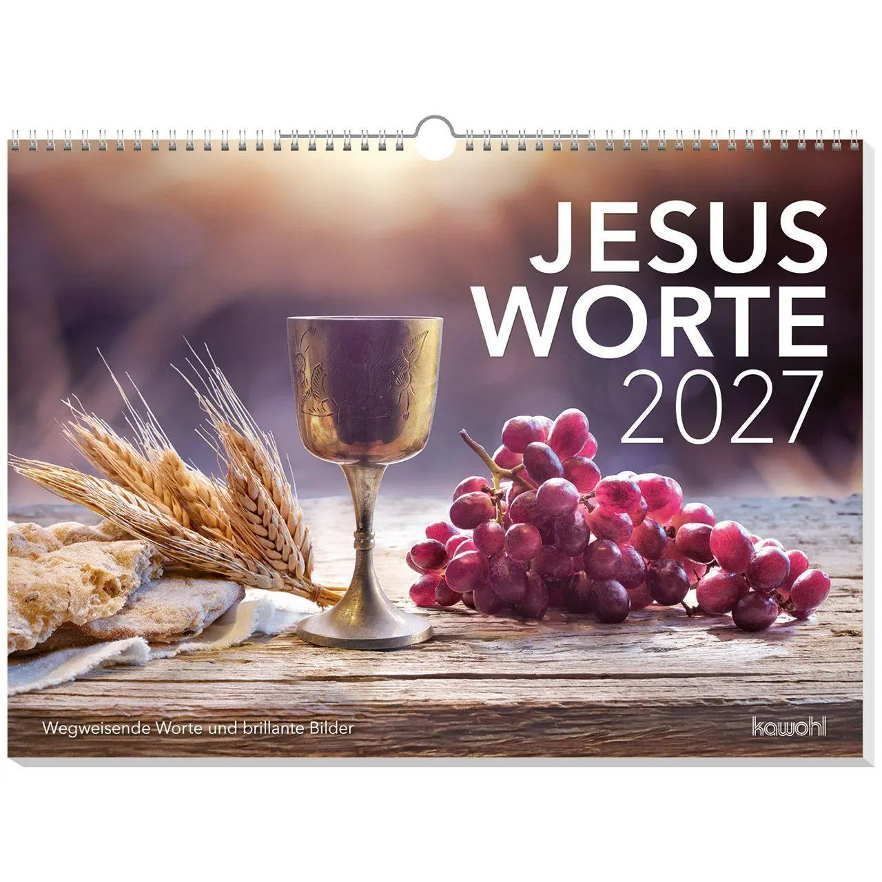 Cover: 9783754804674 | Jesus Worte 2027 | Wegweisende Worte und brillante Bilder | Kalender