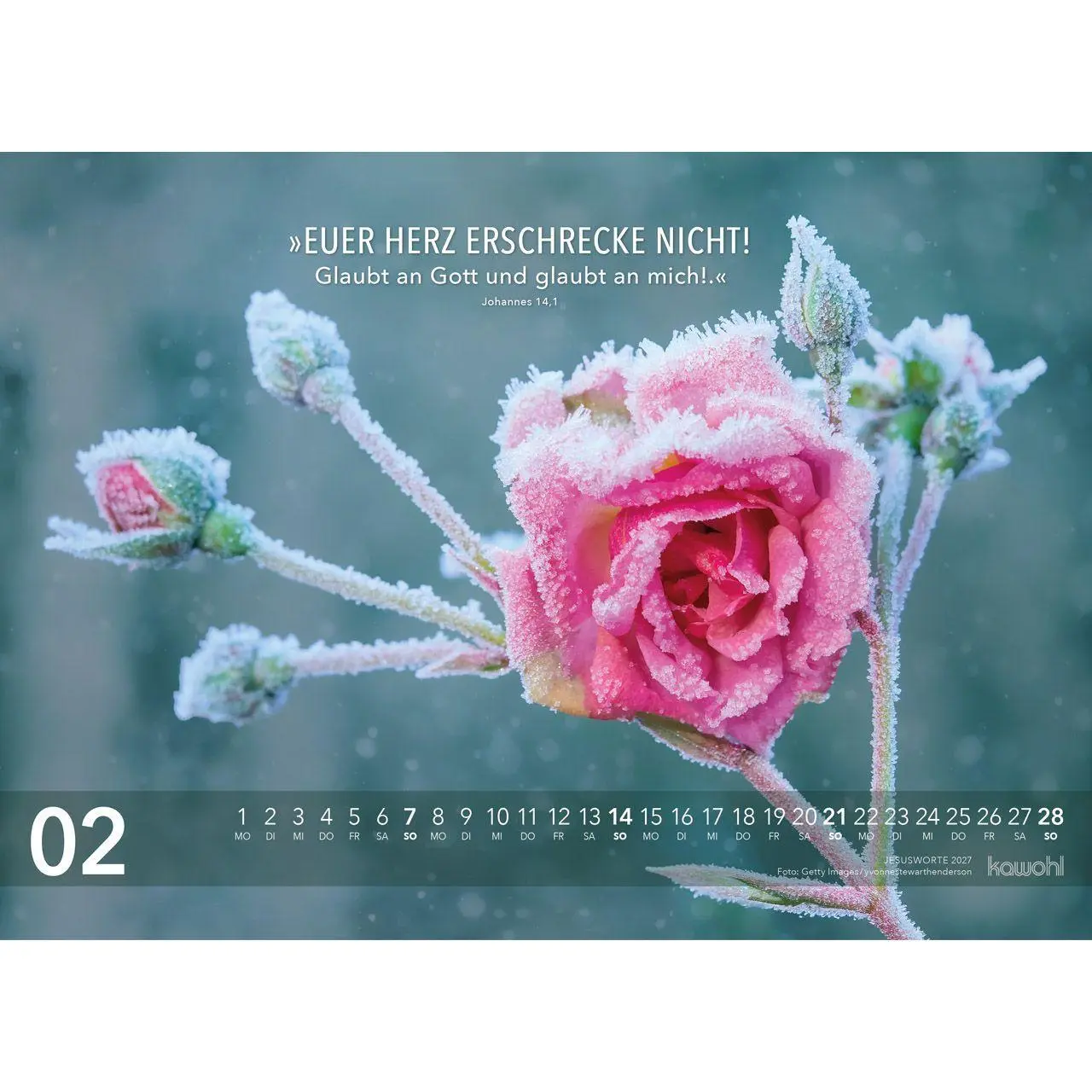 Bild: 9783754804674 | Jesus Worte 2027 | Wegweisende Worte und brillante Bilder | Kalender