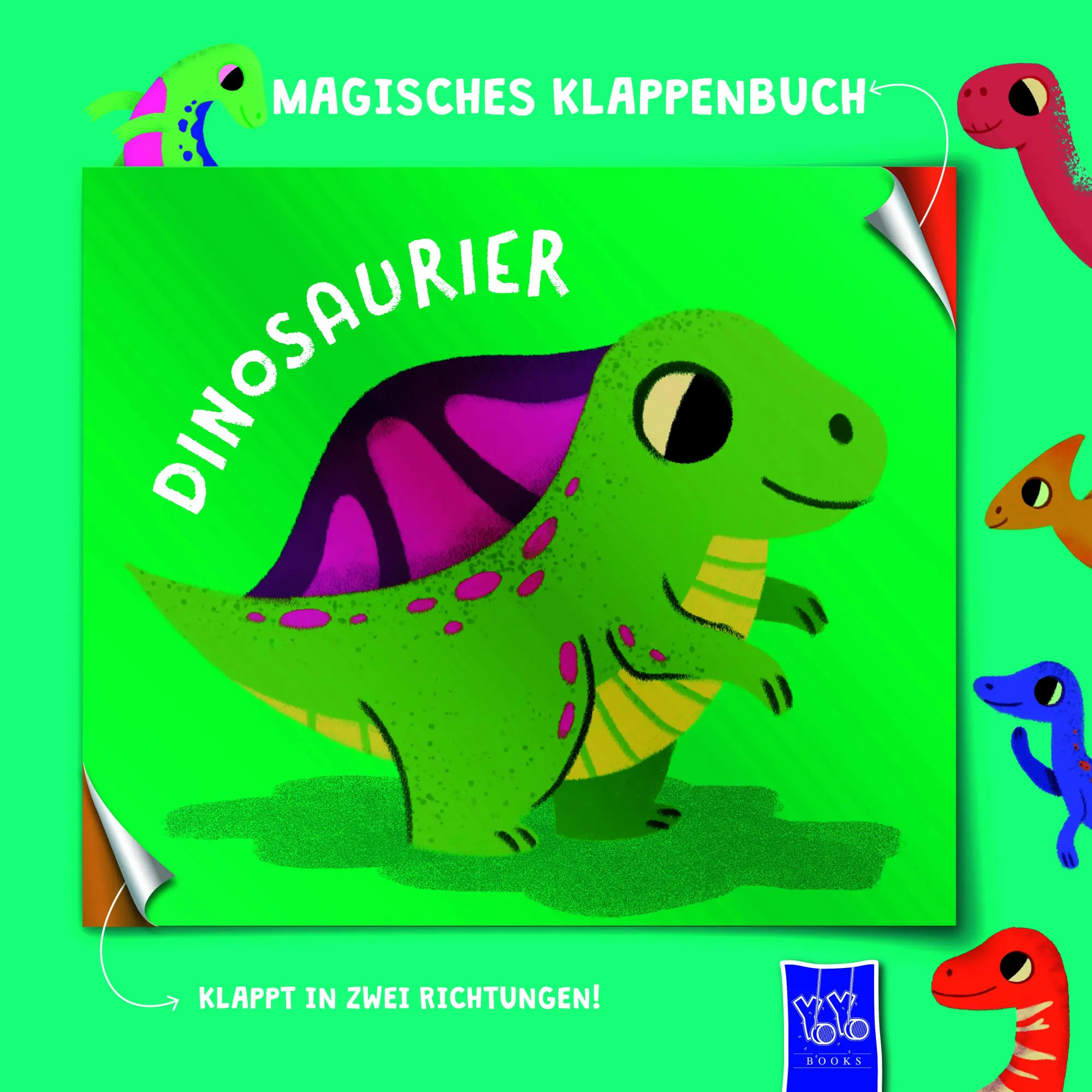 Magisches Klappenbuch - Dinosaurier