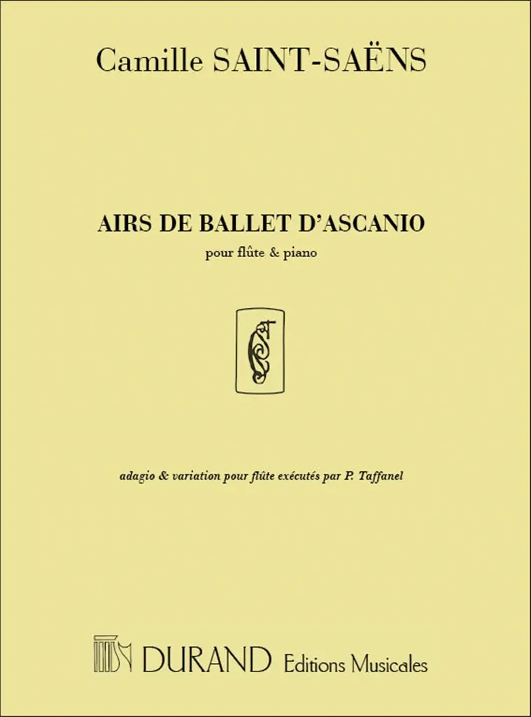 Cover: 9790044024674 | Airs De Ballet d'Ascanio - adagio et variation | Camille Saint-Saens