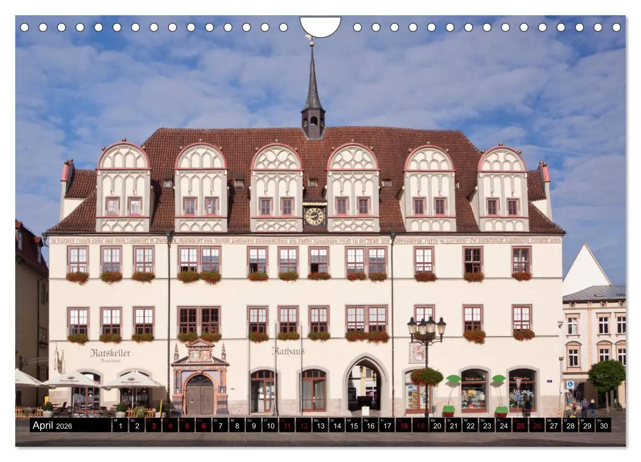 Bild: 9783457894774 | Naumburg - Kleinod an der Saale (Wandkalender 2026 DIN A4 quer),...