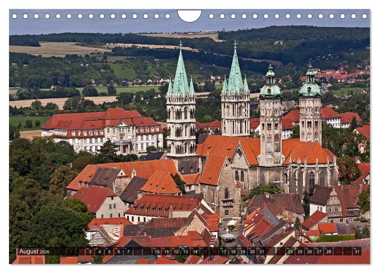 Bild: 9783457894774 | Naumburg - Kleinod an der Saale (Wandkalender 2026 DIN A4 quer),...