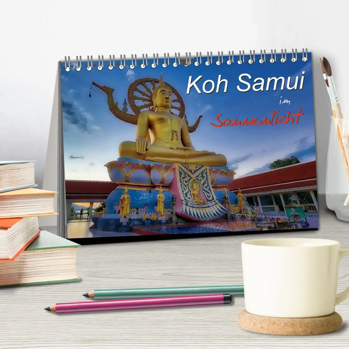 Bild: 9783457964774 | Koh Samui im Sonnenlicht (Tischkalender 2026 DIN A5 quer), CALVENDO...