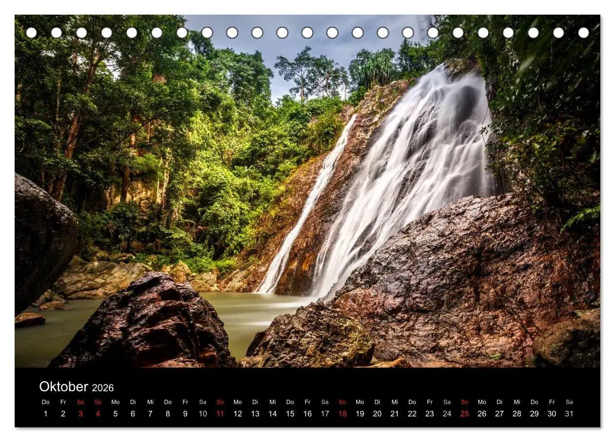Bild: 9783457964774 | Koh Samui im Sonnenlicht (Tischkalender 2026 DIN A5 quer), CALVENDO...