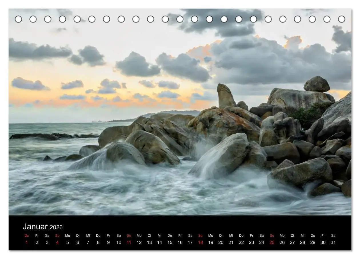 Bild: 9783457964774 | Koh Samui im Sonnenlicht (Tischkalender 2026 DIN A5 quer), CALVENDO...