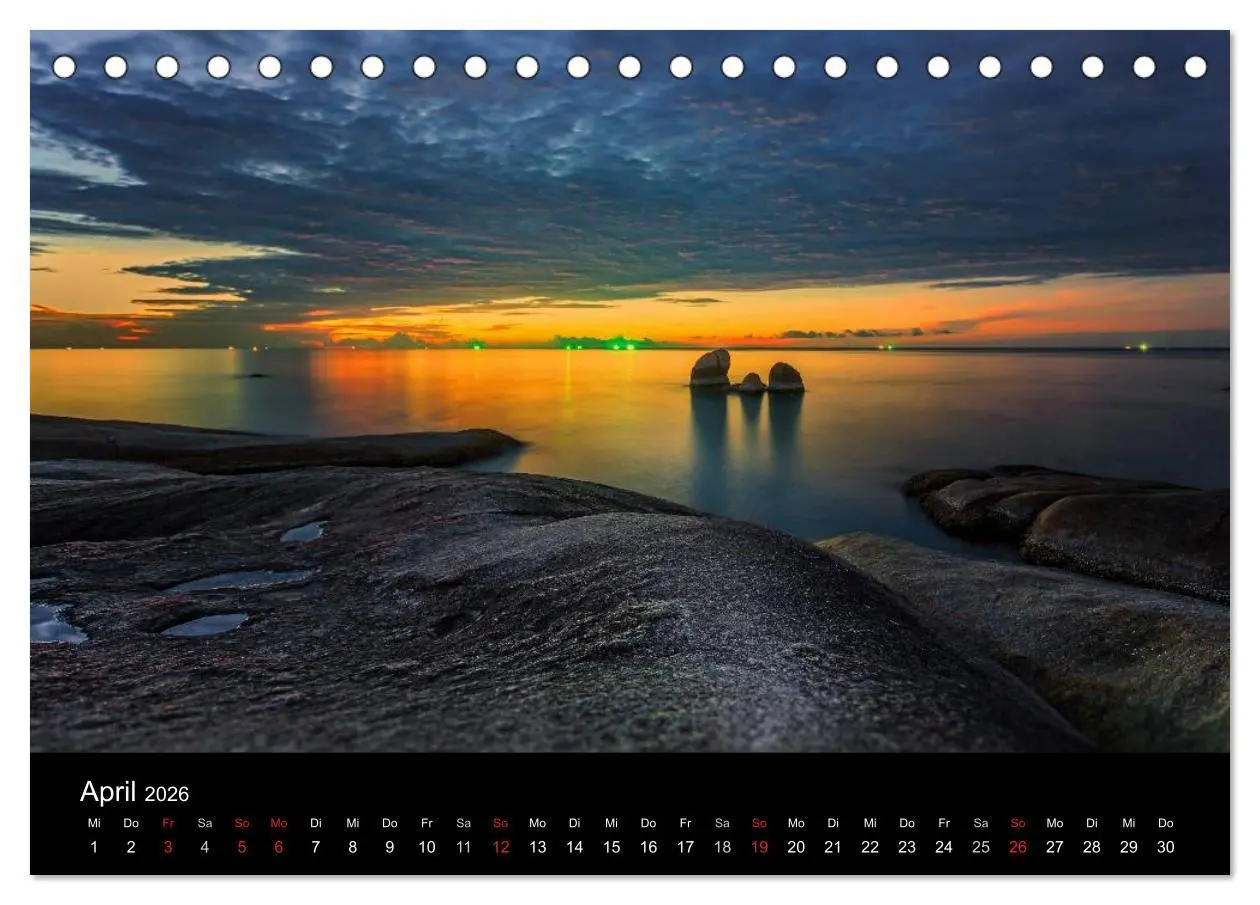 Bild: 9783457964774 | Koh Samui im Sonnenlicht (Tischkalender 2026 DIN A5 quer), CALVENDO...