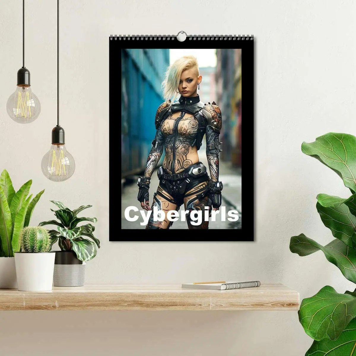 Bild: 9783516294774 | Cybergirls (Wandkalender 2026 DIN A3 hoch), CALVENDO Monatskalender