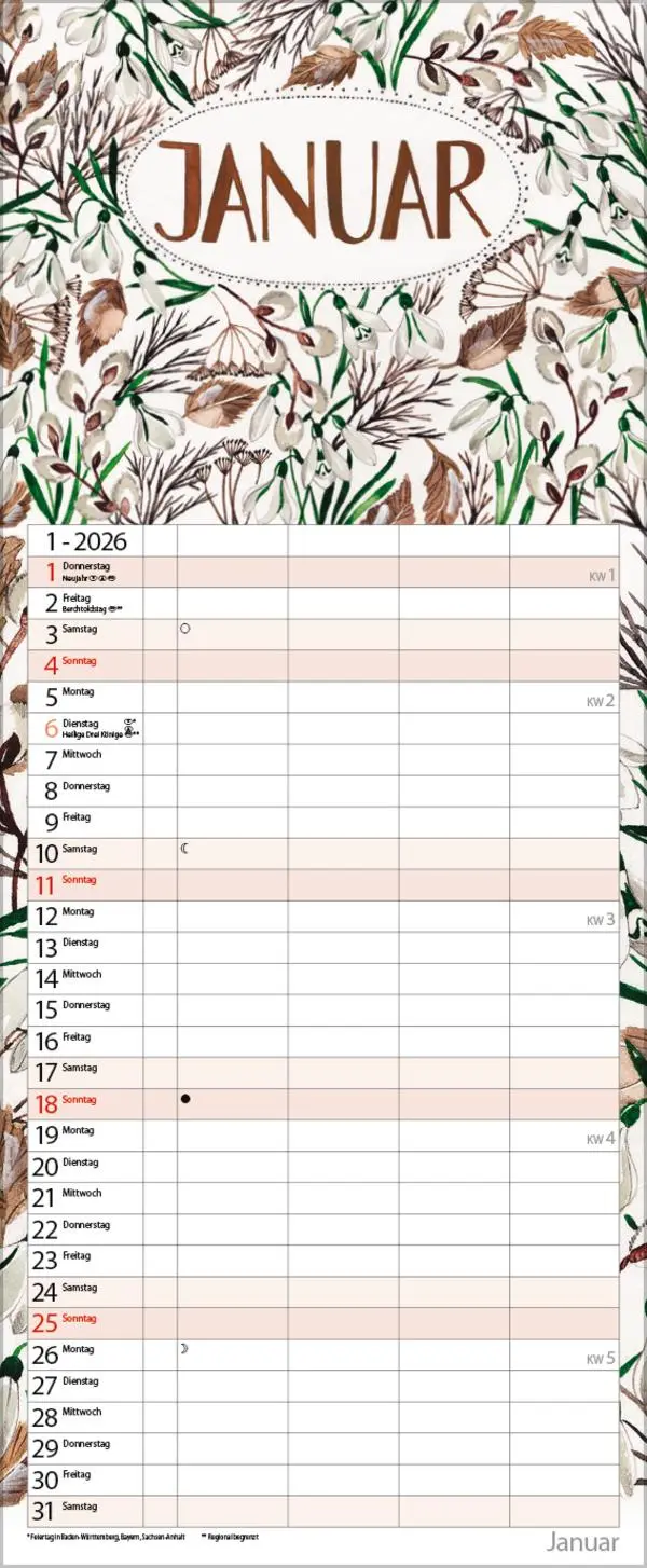 Bild: 9783731884774 | Gartenglück 2026 | Verlag Korsch | Kalender | 14 S. | Deutsch | 2027
