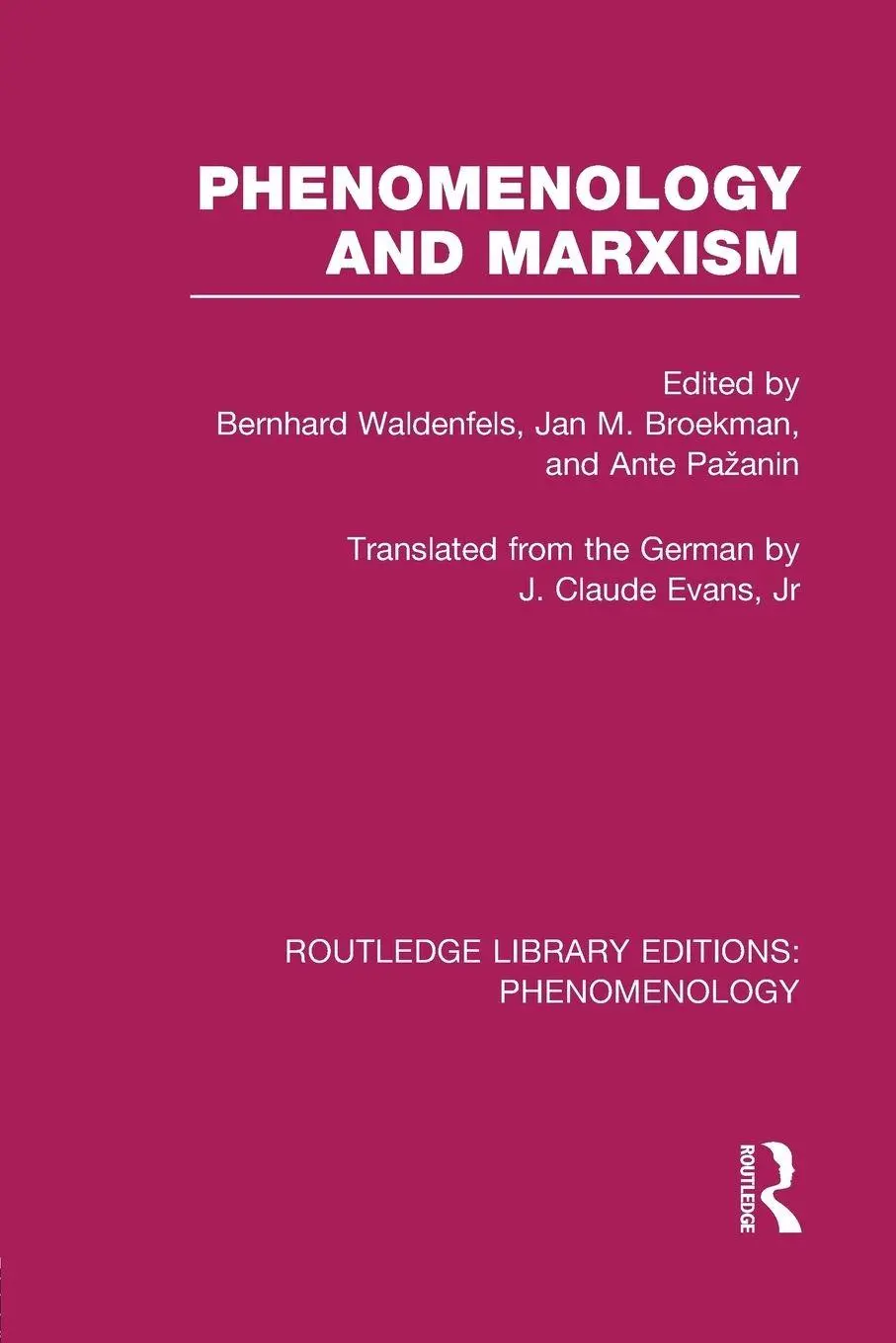 Cover: 9781138994874 | Phenomenology and Marxism | Bernhard Waldenfels (u. a.) | Taschenbuch