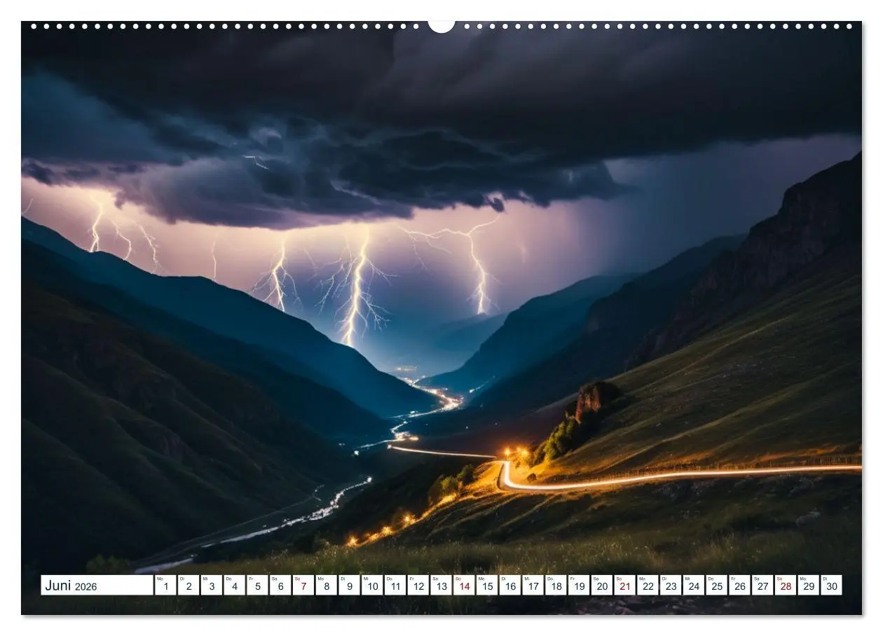 Bild: 9783457264874 | Wetter- und Naturphänomene (hochwertiger Premium Wandkalender 2026...