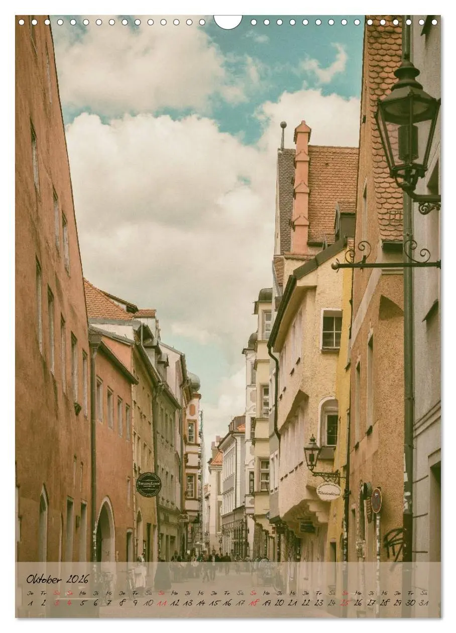 Bild: 9783516424874 | Regensburg - Charme der Altstadt (Wandkalender 2026 DIN A3 hoch),...