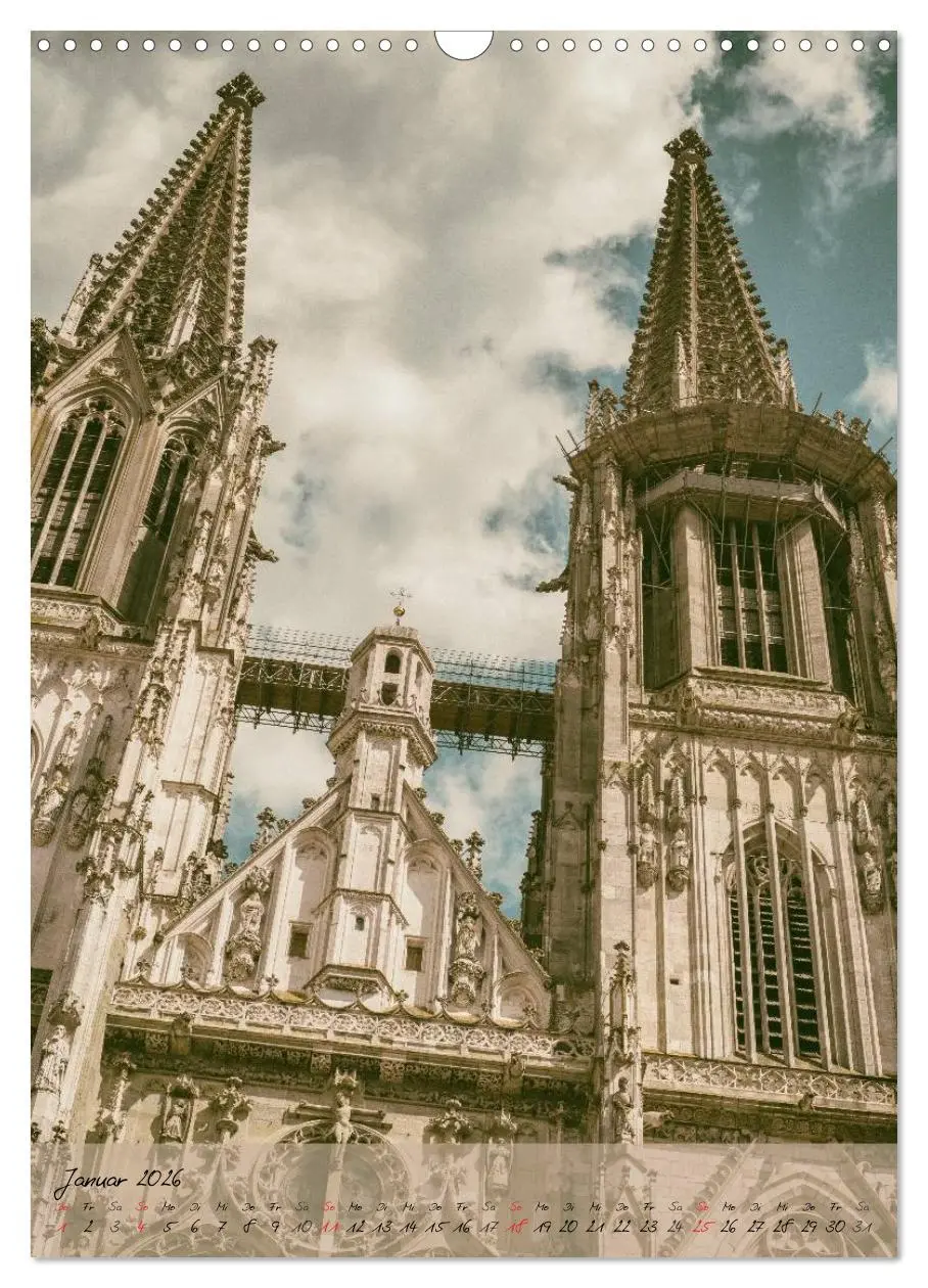 Bild: 9783516424874 | Regensburg - Charme der Altstadt (Wandkalender 2026 DIN A3 hoch),...