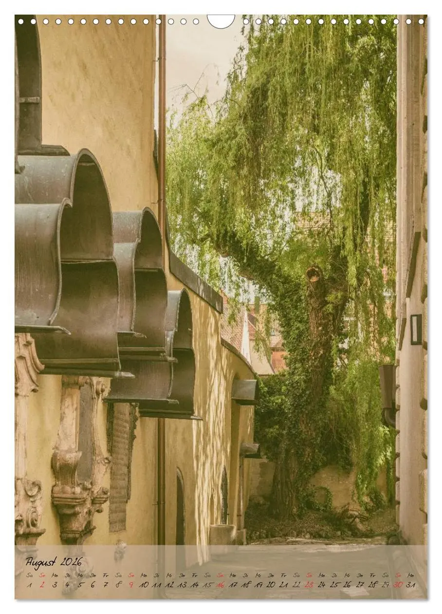 Bild: 9783516424874 | Regensburg - Charme der Altstadt (Wandkalender 2026 DIN A3 hoch),...