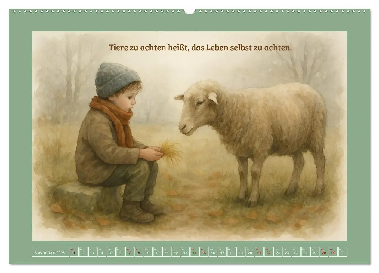 Bild: 9783516594874 | Wenn wir fühlen (hochwertiger Premium Wandkalender 2026 DIN A2...