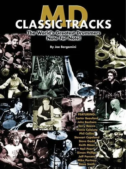 Cover: 73999344974 | MD Classic Tracks | The World's Greatest Drummers Note for Note!