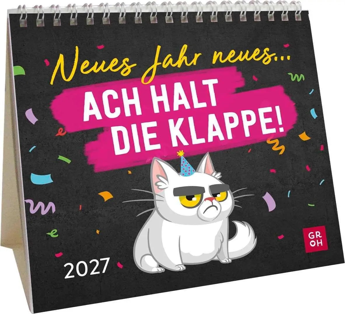 Cover: 4036442014974 | Mini-Kalender 2027: Neues Jahr neues ... ach halt die Klappe! | Verlag