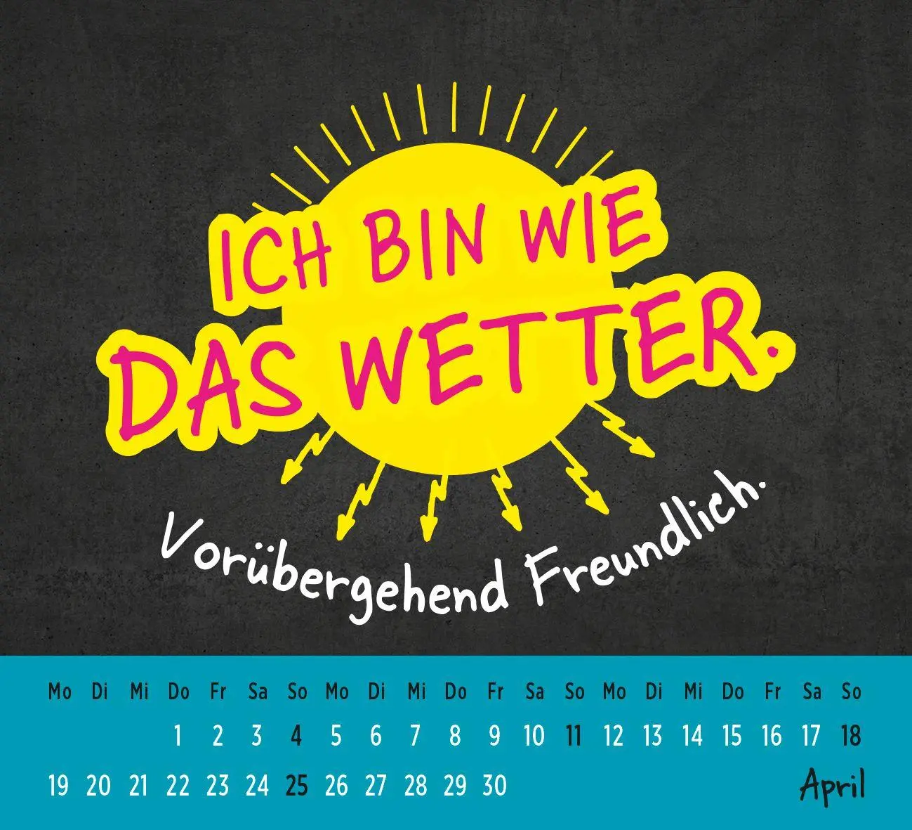 Bild: 4036442014974 | Mini-Kalender 2027: Neues Jahr neues ... ach halt die Klappe! | Verlag