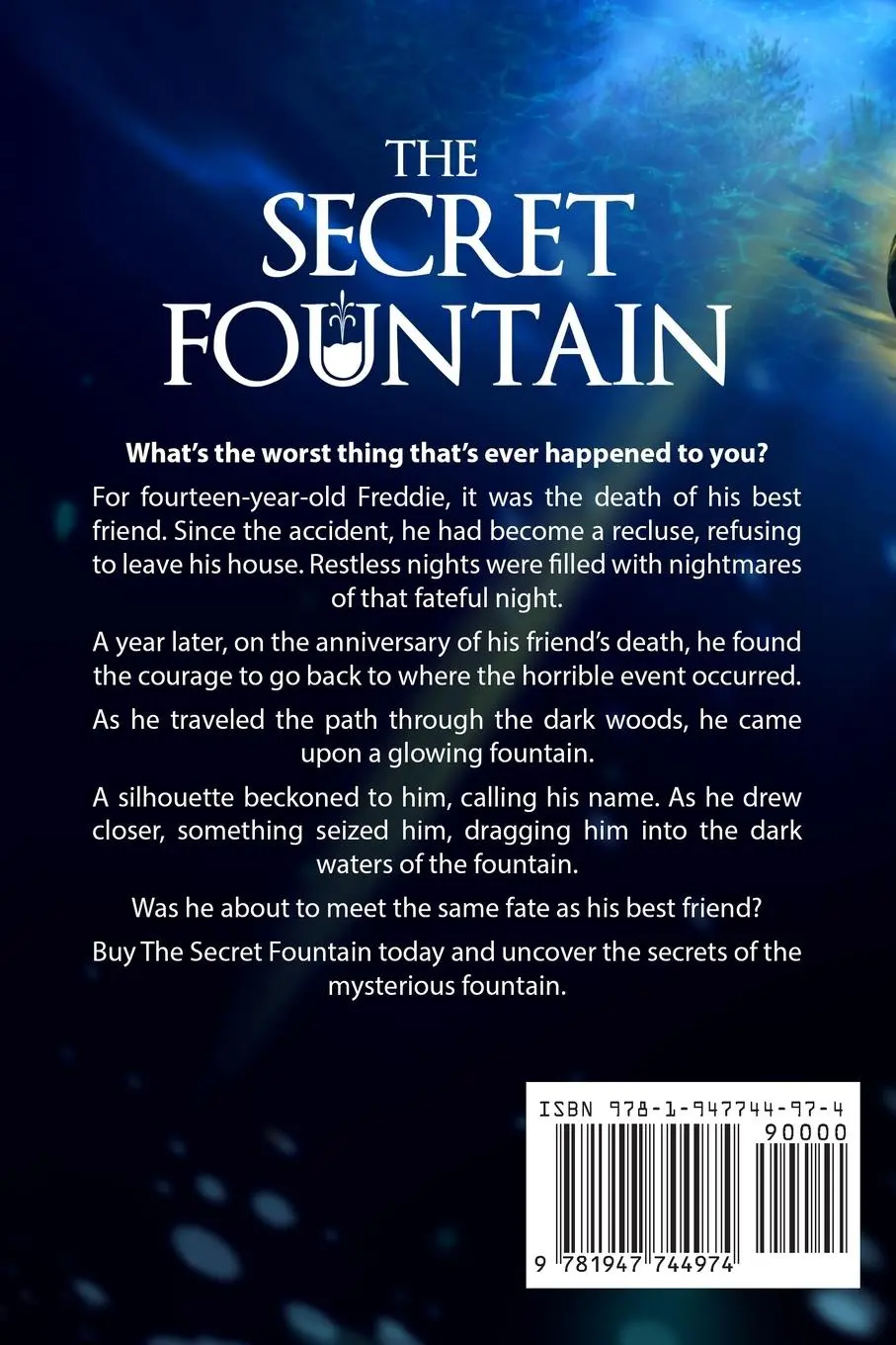 Rückseite: 9781947744974 | The Secret Fountain | A Middle Grade Fantasy Story | Lockhaven (u. a.)