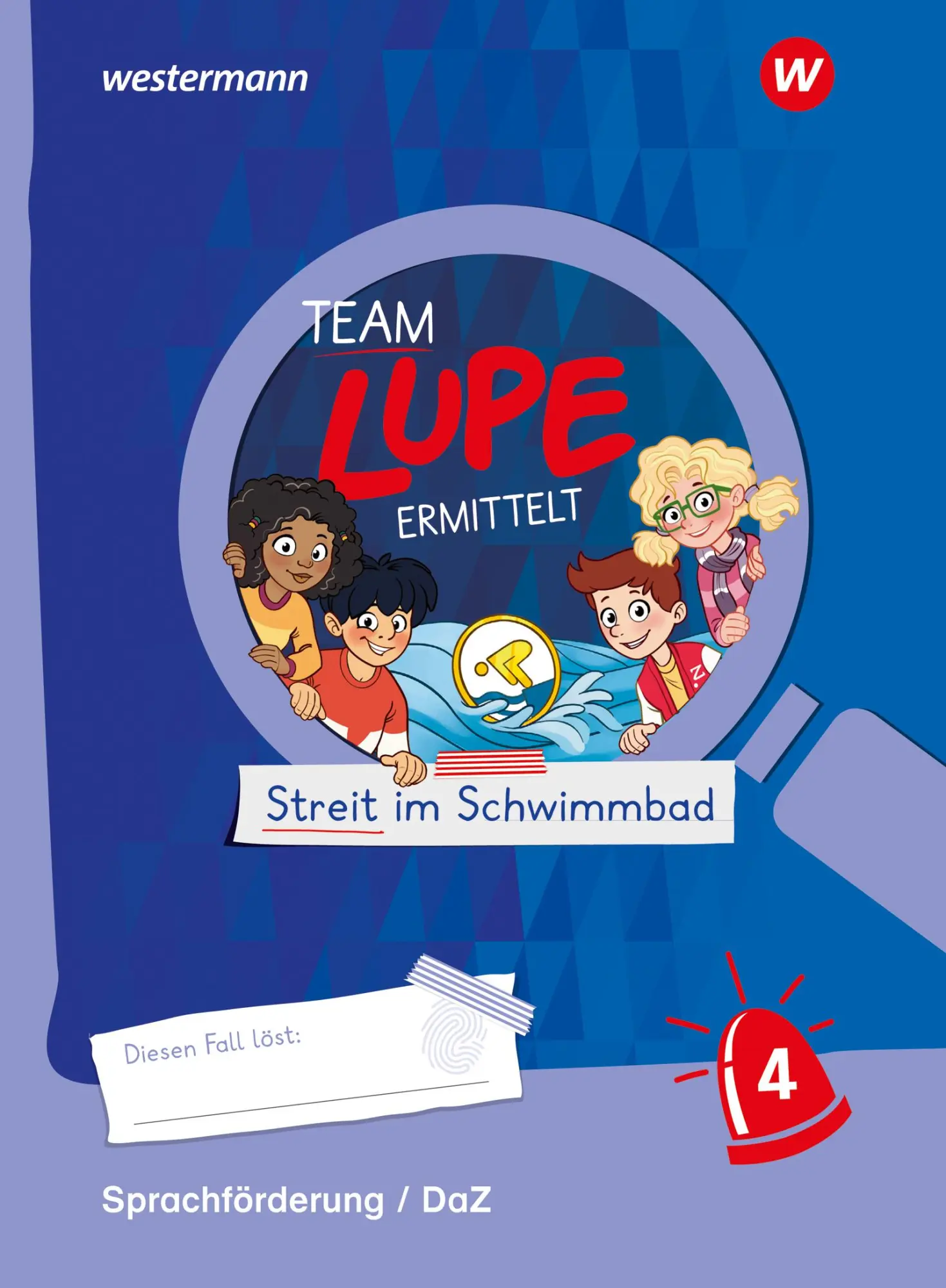 Cover: 9783141414974 | TEAM LUPE ERMITTELT - Übungshefte. Sprachförderung 4 | Willmeroth