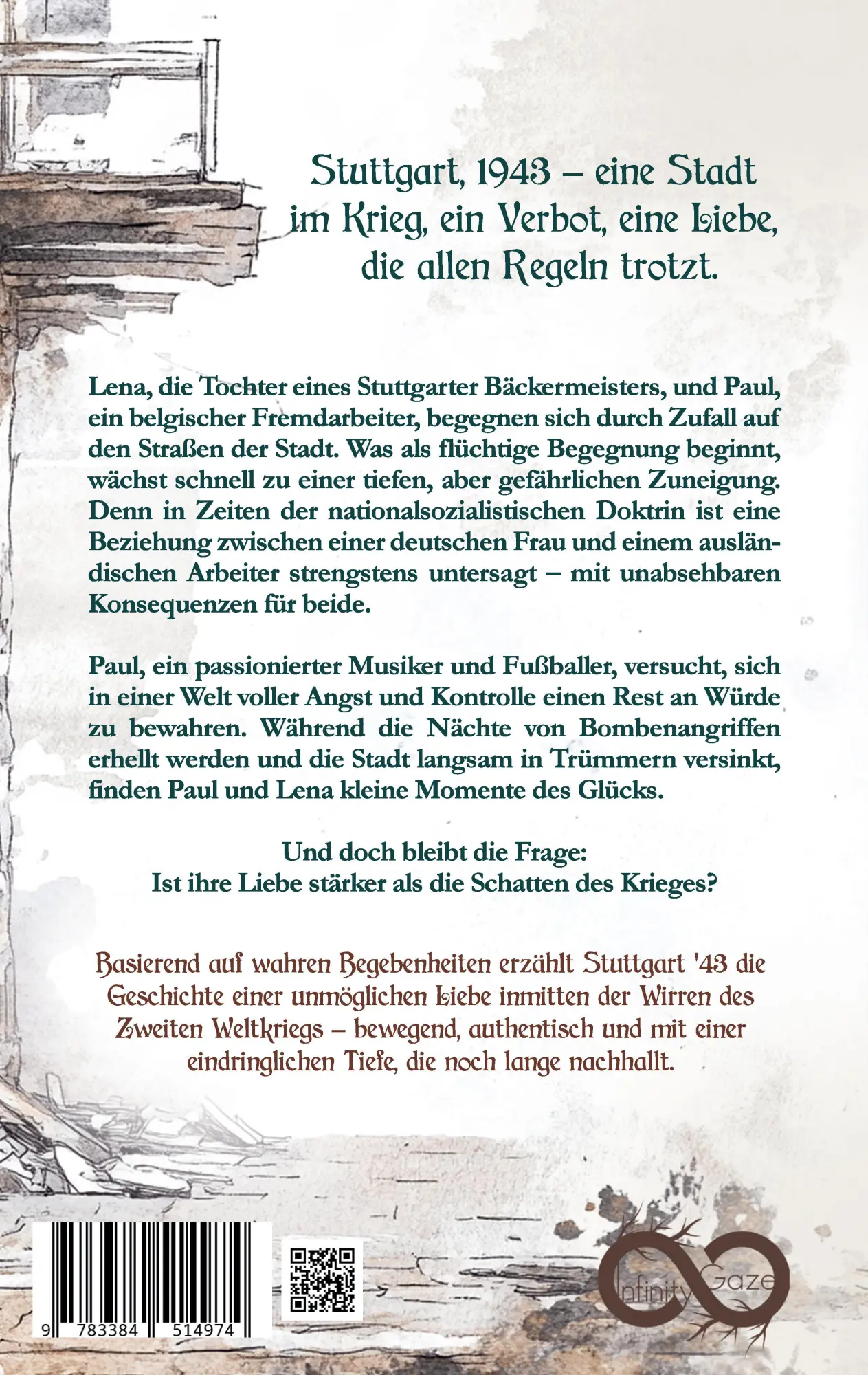 Rückseite: 9783384514974 | Stuttgart '43 | Die Geschichte einer verbotenen Liebe | Rottiers
