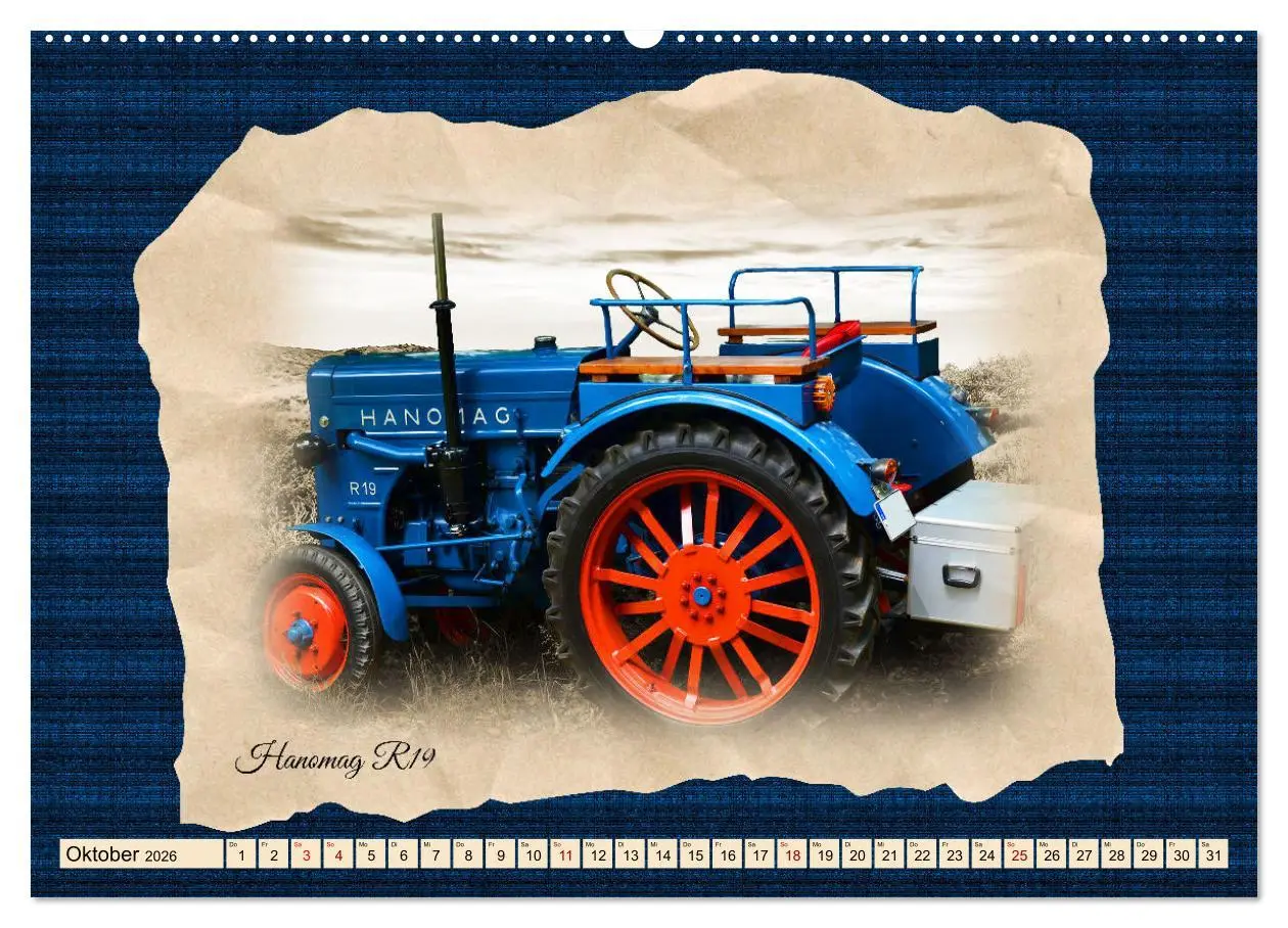 Bild: 9783457494974 | Hanomag Schlepper (hochwertiger Premium Wandkalender 2026 DIN A2...