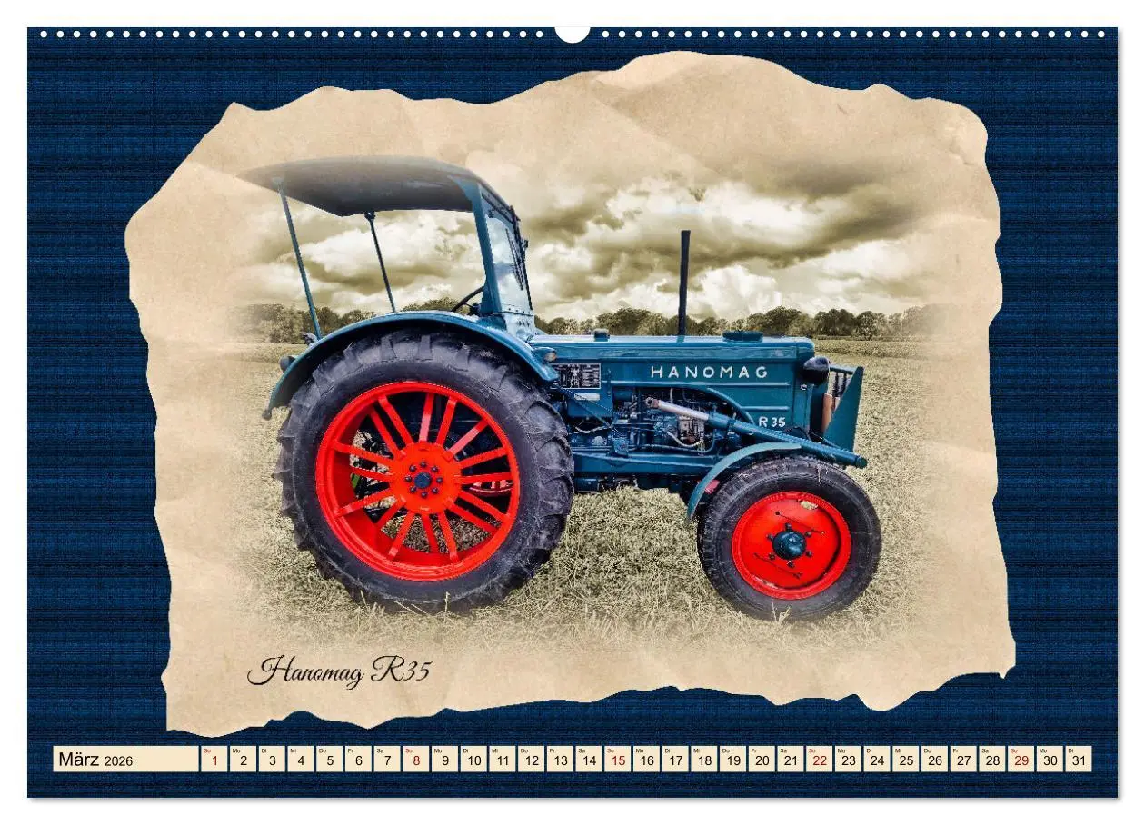 Bild: 9783457494974 | Hanomag Schlepper (hochwertiger Premium Wandkalender 2026 DIN A2...