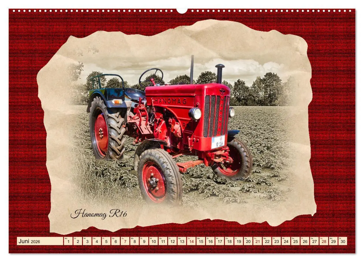 Bild: 9783457494974 | Hanomag Schlepper (hochwertiger Premium Wandkalender 2026 DIN A2...