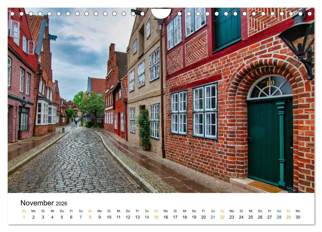 Bild: 9783457634974 | Lüneburg (Wandkalender 2026 DIN A4 quer), CALVENDO Monatskalender
