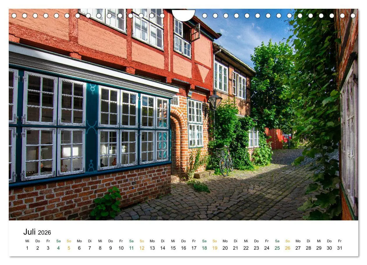 Bild: 9783457634974 | Lüneburg (Wandkalender 2026 DIN A4 quer), CALVENDO Monatskalender