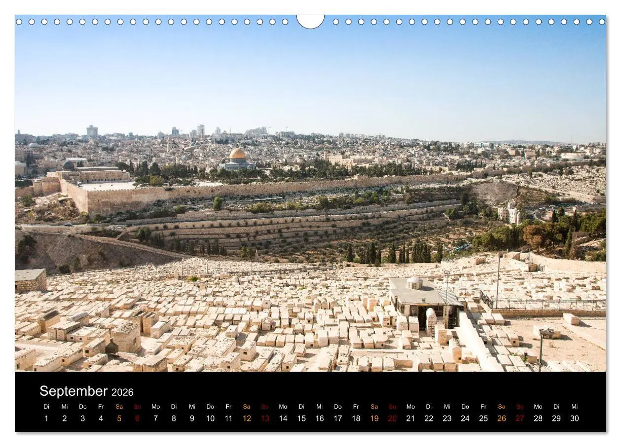 Bild: 9783457874974 | Israel - Heiliges Land (Wandkalender 2026 DIN A3 quer), CALVENDO...