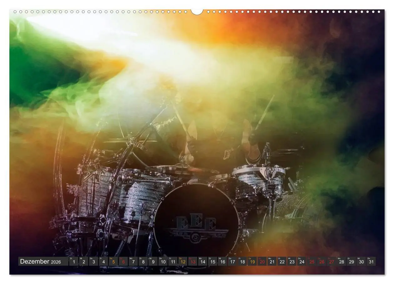 Bild: 9783457944974 | Schlagzeug - so cool (hochwertiger Premium Wandkalender 2026 DIN A2...