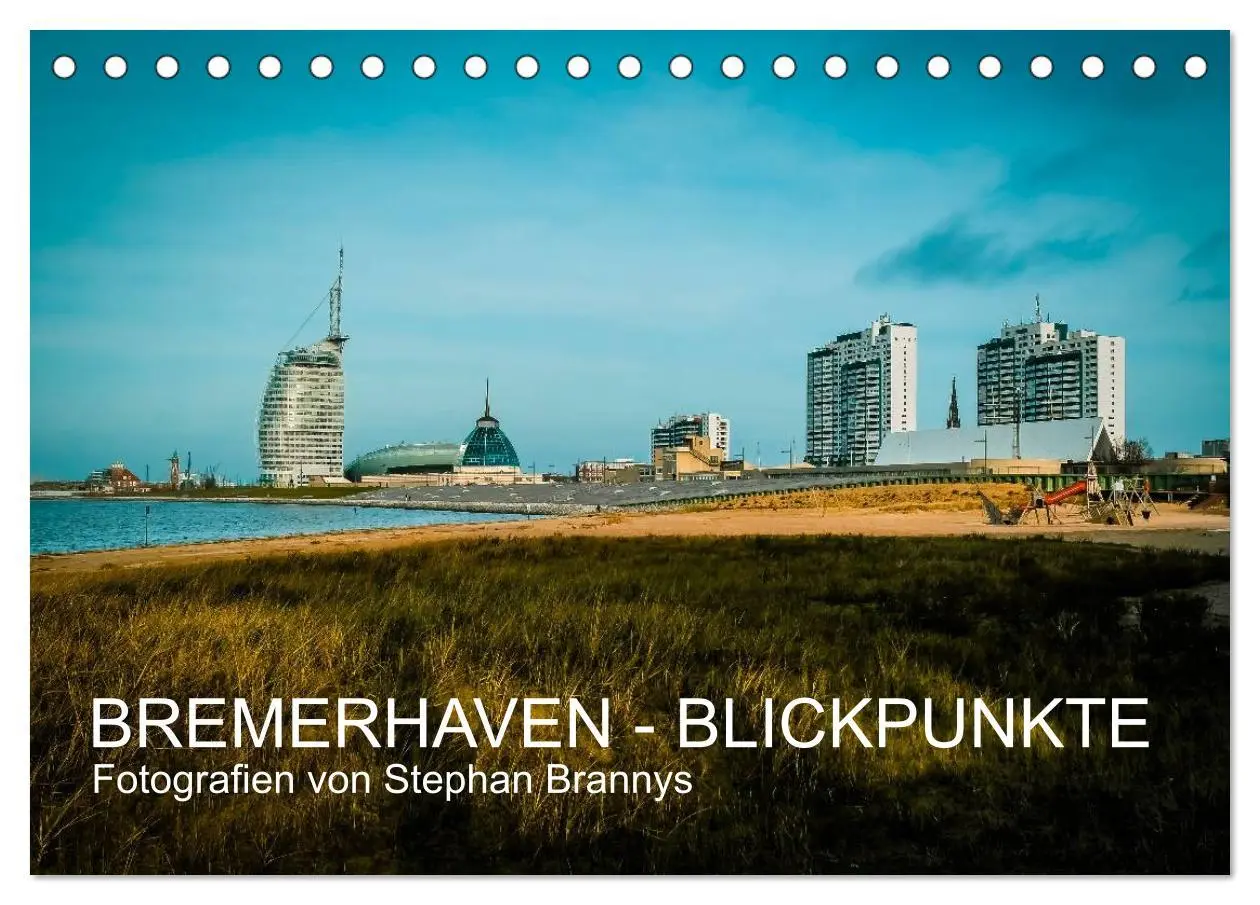Cover: 9783516104974 | Bremerhaven - Blickpunkte (Tischkalender 2026 DIN A5 quer),...