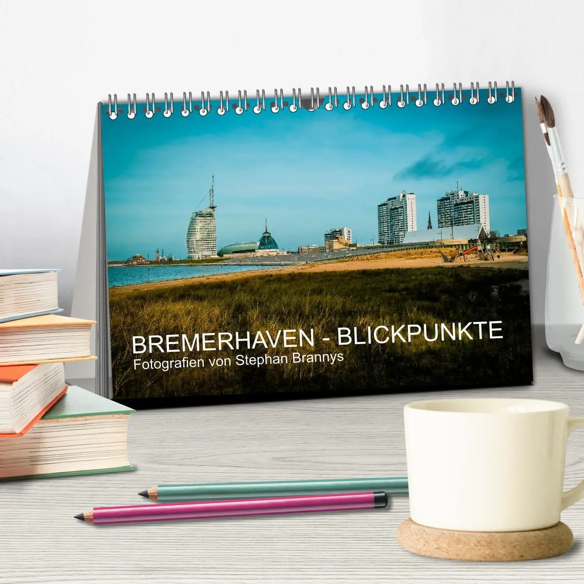 Bild: 9783516104974 | Bremerhaven - Blickpunkte (Tischkalender 2026 DIN A5 quer),...