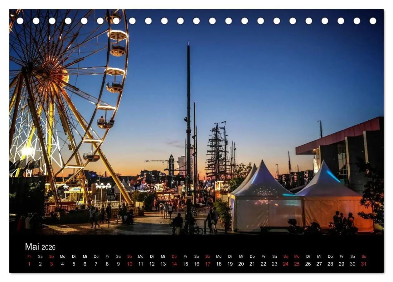 Bild: 9783516104974 | Bremerhaven - Blickpunkte (Tischkalender 2026 DIN A5 quer),...