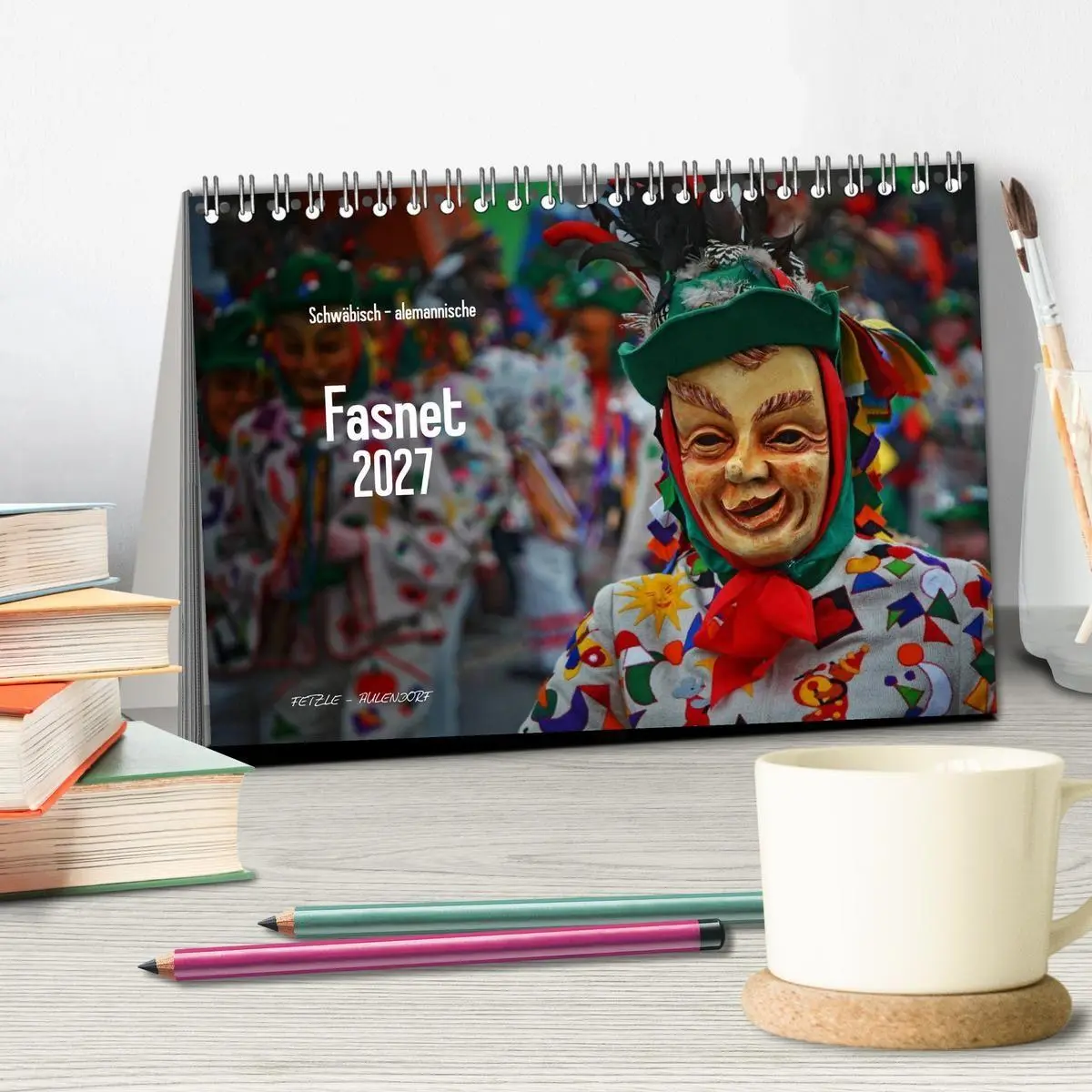 Bild: 9783569984974 | Schwäbisch alemannische Fasnet (Tischkalender 2027 DIN A5 quer),...