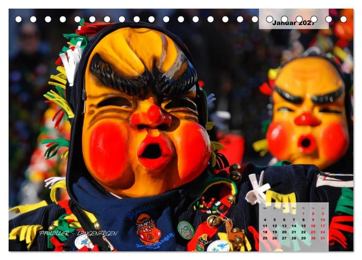 Bild: 9783569984974 | Schwäbisch alemannische Fasnet (Tischkalender 2027 DIN A5 quer),...