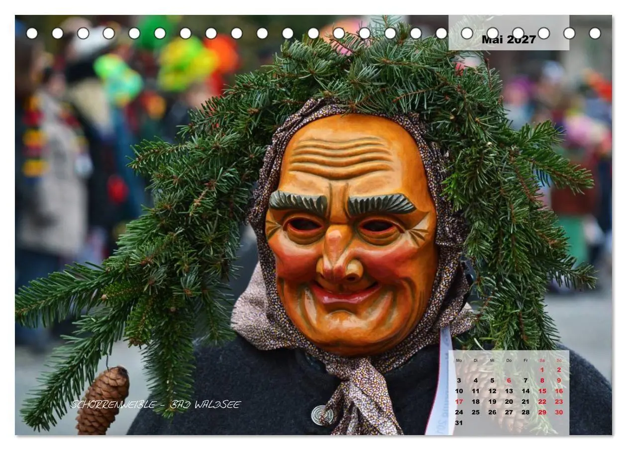 Bild: 9783569984974 | Schwäbisch alemannische Fasnet (Tischkalender 2027 DIN A5 quer),...