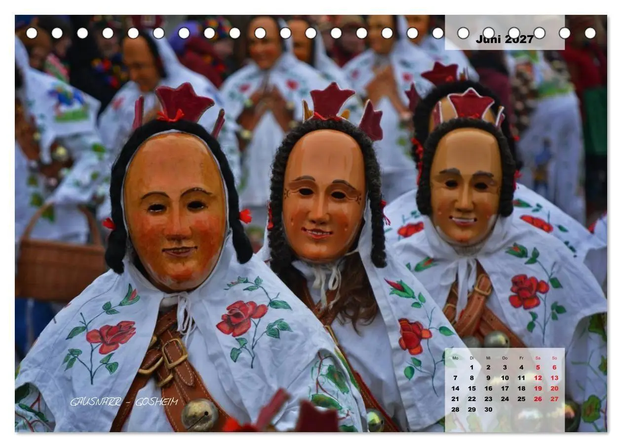 Bild: 9783569984974 | Schwäbisch alemannische Fasnet (Tischkalender 2027 DIN A5 quer),...