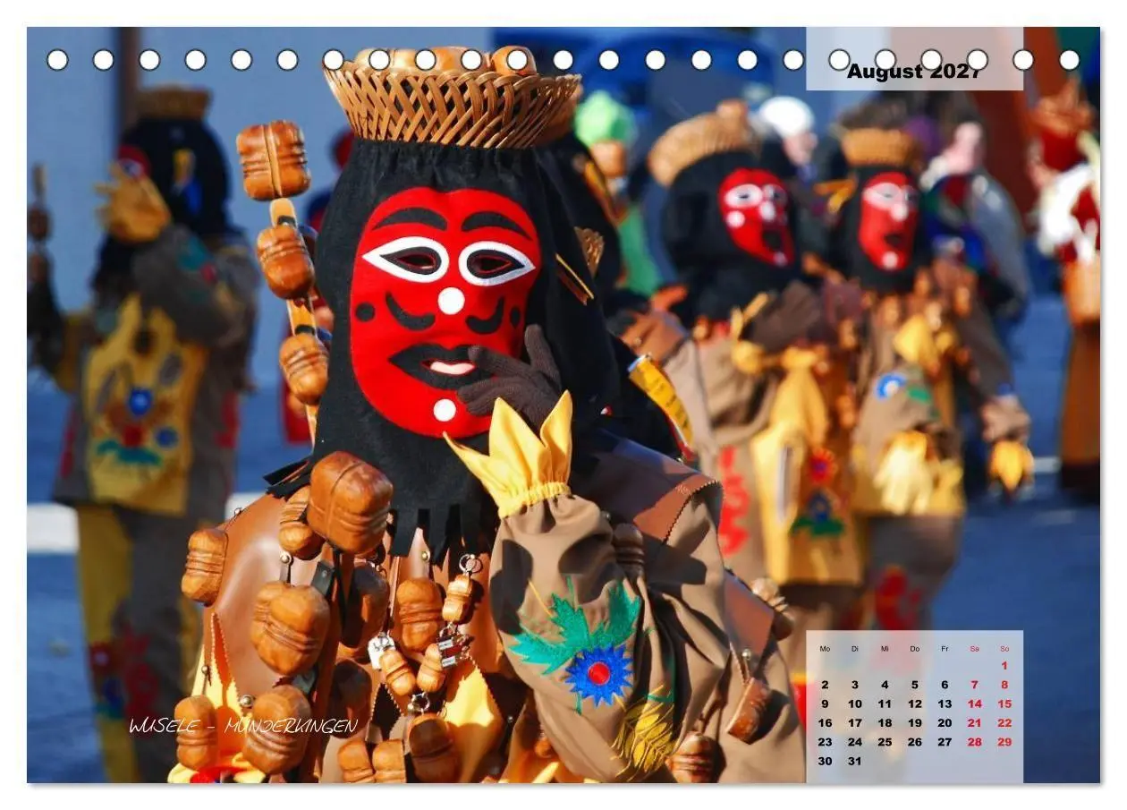 Bild: 9783569984974 | Schwäbisch alemannische Fasnet (Tischkalender 2027 DIN A5 quer),...